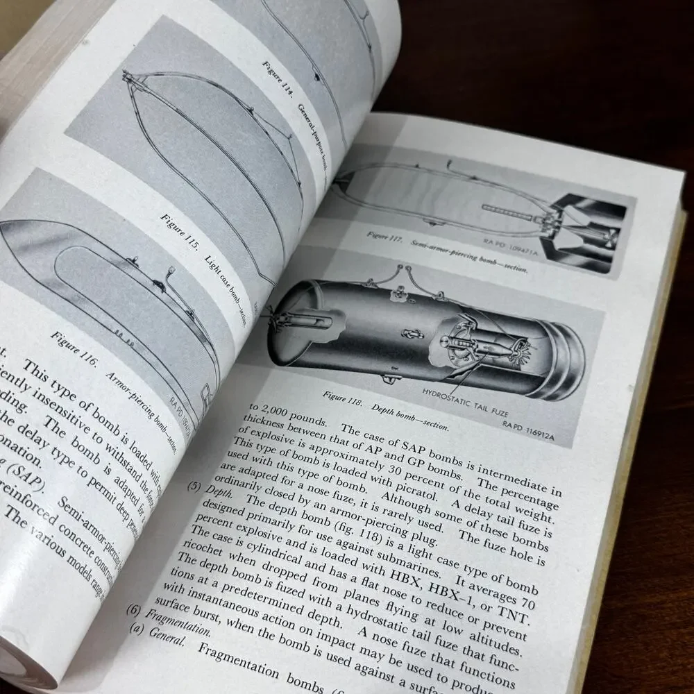 Vintage 1956 Army Air Force Ammunition General Manual TM 9-1900